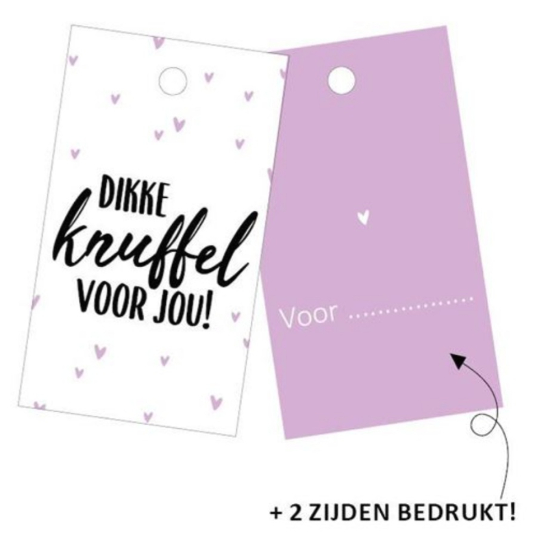 Cadeaulabels | Dikke knuffel